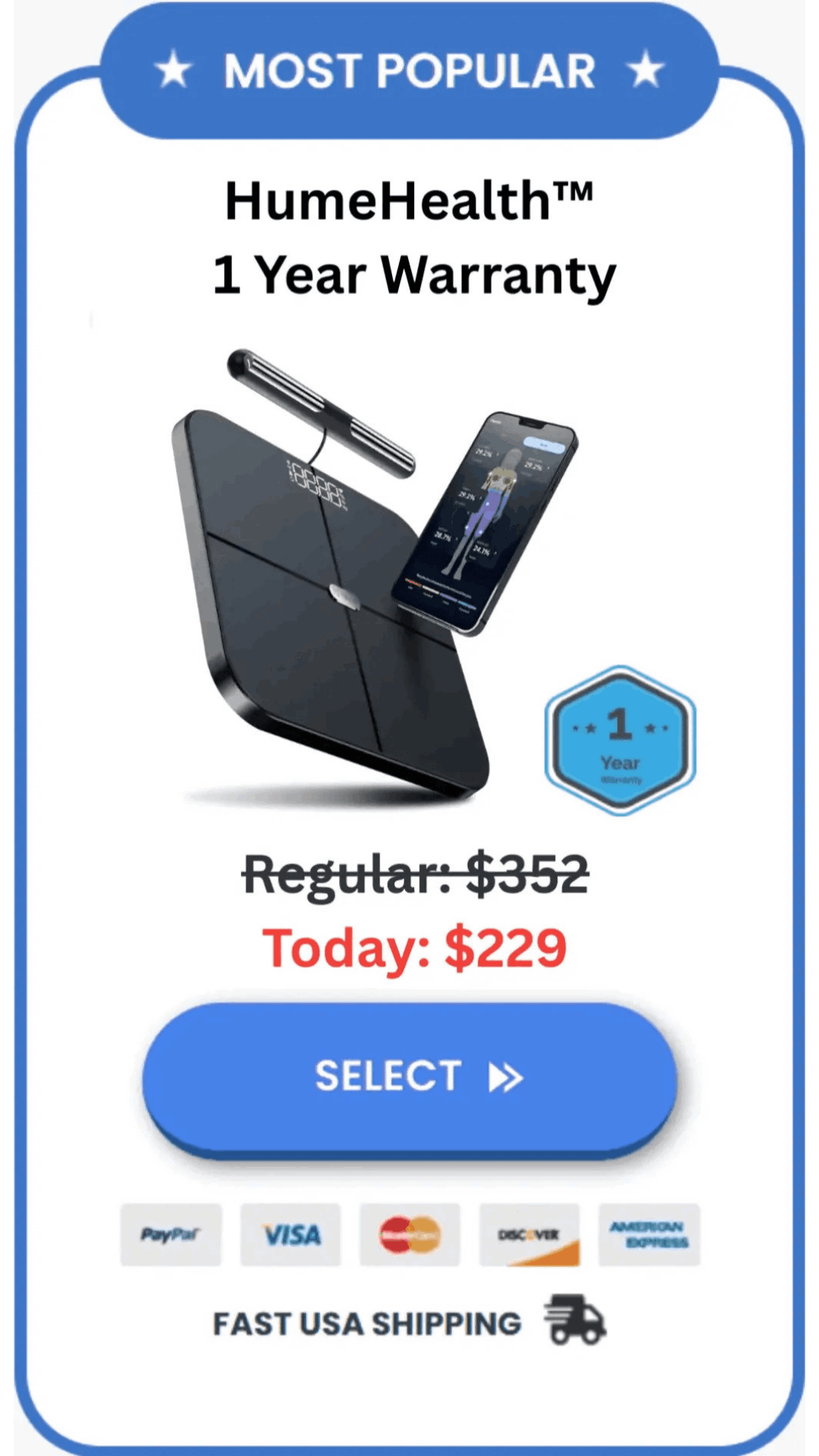 Hume Health Body Pod 1x